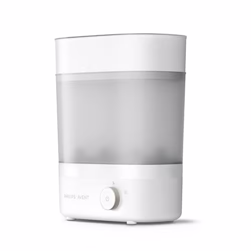 Philips Avent Baby Bottle Sterilizer and Dryer Premium, Removes 99,9% of Bacteria, Chemicals Free, Capacity 6 Bottles/Teats/Accessories, Modular Space Saving Design, Model SCF293